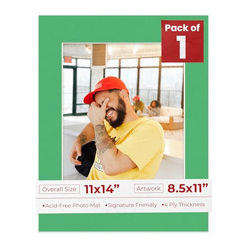 11x14 Mat for 8.5x11 Photo