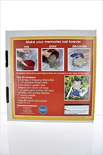 Kids Garden Tile Stepping Stone Kit