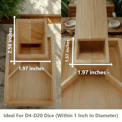 Wooden Dice Tower