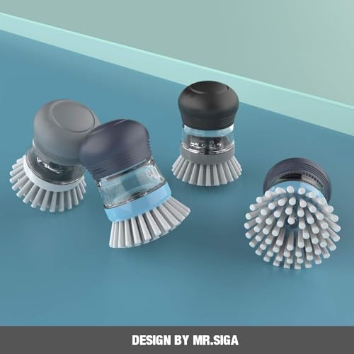 Soap Dispensing Palm Brush (2 Count)