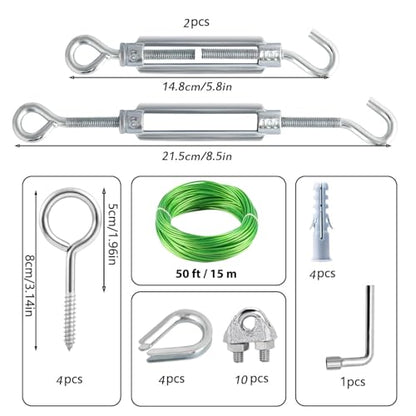3 16" Clothes Line Outdoors (50 Foot)