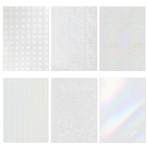 36 Sheets Holographic Sticker Paper
