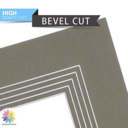 Mat Board Center 10 Pack 8x10 Photo Mats for 5x7 Picture