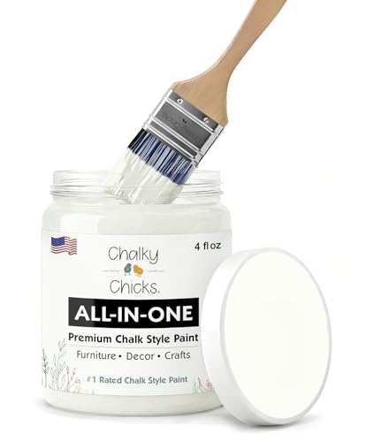 Buttermilk 4 Fl Oz Chalk Paint for Furnitur All in One