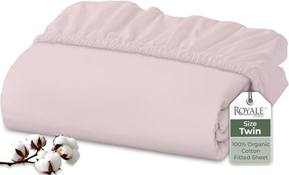100% Organic Cotton Fitted Sheet