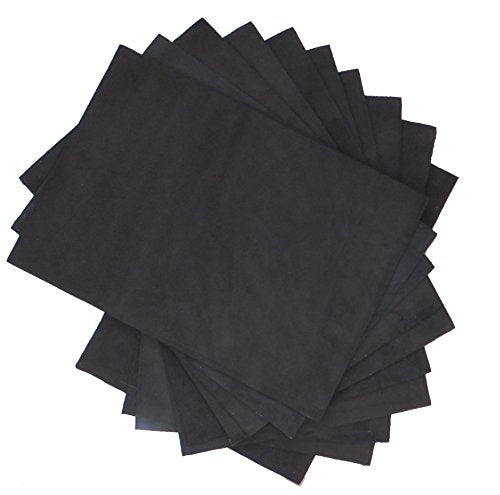 10 pack of premium quality suede sheets 8.5"x12" with super (10 Count)