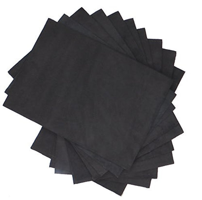 10 pack of premium quality suede sheets 8.5"x12" with super (10 Count)