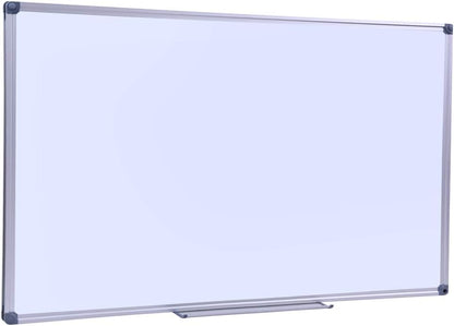 Premium 72"x 48" Multipurpose Magnetic Dry Erase Board with Aluminum Frame | Versatile Wall-Mounted Whiteboard with Pen Tray for Enhanced Office and Classroom Presentations