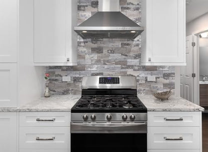100 Pieces Peel and Stick Backsplash for Kitchen (12.08 Sq Ft)
