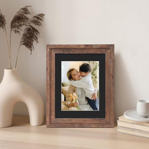 11x14 Black Picture Mats with Core Bevel Cut Frame Mattes for 8.5x11 Pictures