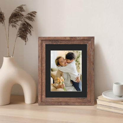 11x14 Black Picture Mats with Core Bevel Cut Frame Mattes for 8.5x11 Pictures