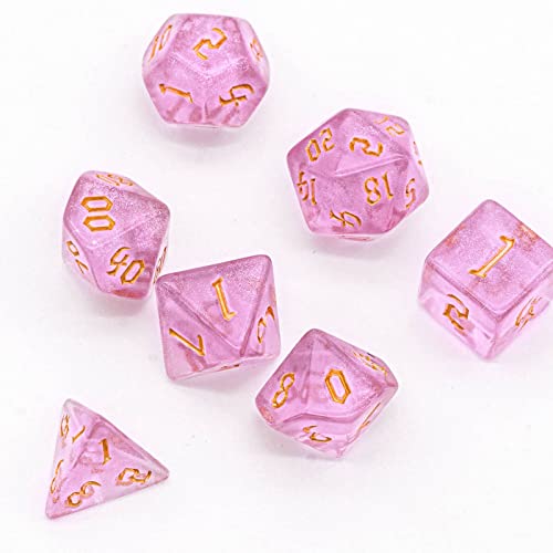 DND Dice Set D&D Polyhedral Dice for RPG (7 Count)