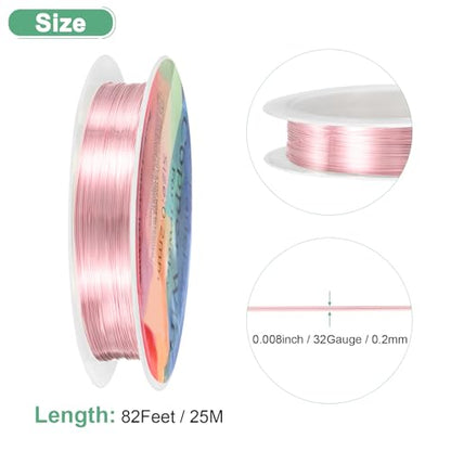 0.2 mm 32 Gauge Copper Wire for Jewelry Making