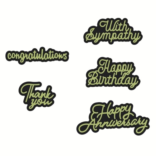 Metal Cutting Dies DIY Merry Christams Embossing Stencil Template Scrapbooking Card Making Mold Photo Album Arts Crafts Tools