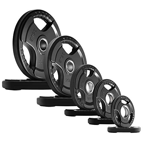 Olympic Rubber Grip Weight Plates