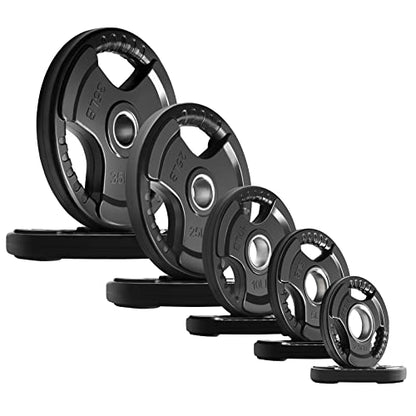 Olympic Rubber Grip Weight Plates