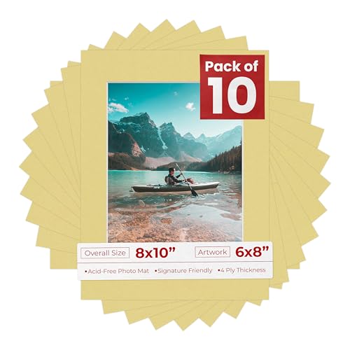 6x8 Mat for 8x10 Frame (10 Count)