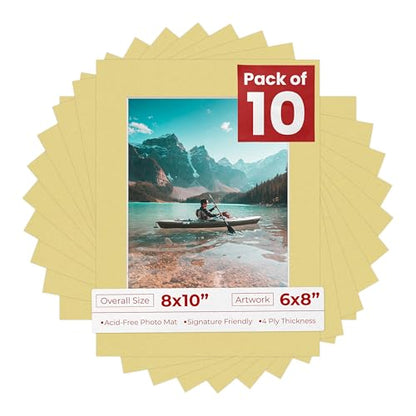 6x8 Mat for 8x10 Frame (10 Count)