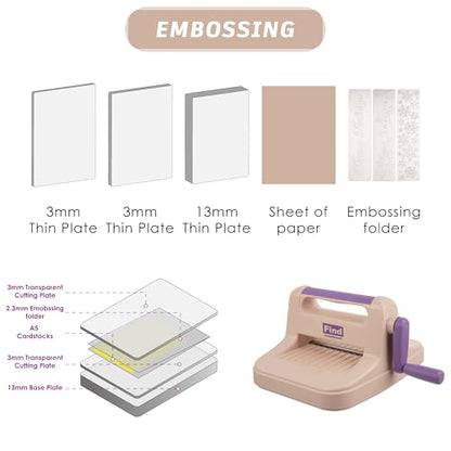6" Openning Manual Die Cutting Machine for Cardmaking
