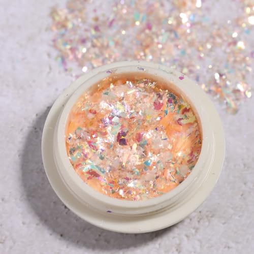 Holographic Opal Nail Art Glitter Flakes