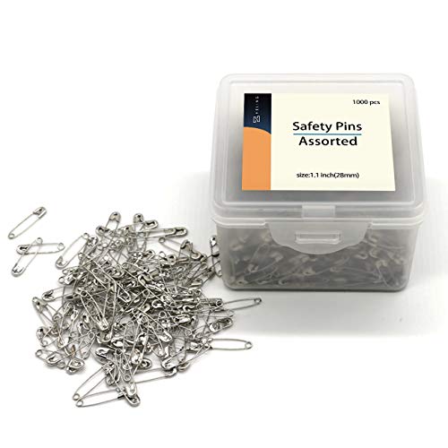 Safety Pins 1000 Pieces