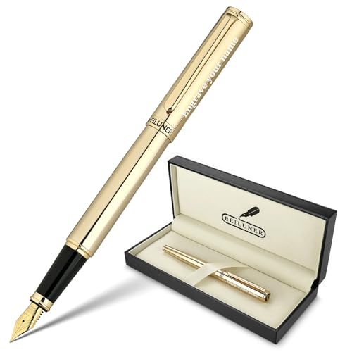 Gold Personalized Fountain Pen