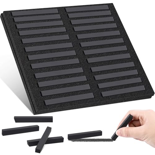 24 Pcs Soft Pastel Drawing Chalk Set Square Sketch Chalk Non (24 Count)