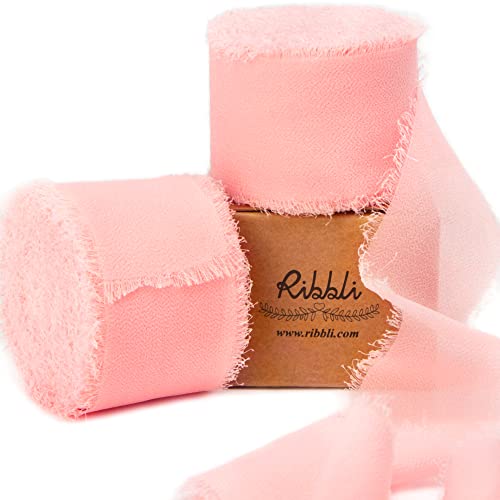Light Pink Chiffon Ribbon 1 (60 Foot)