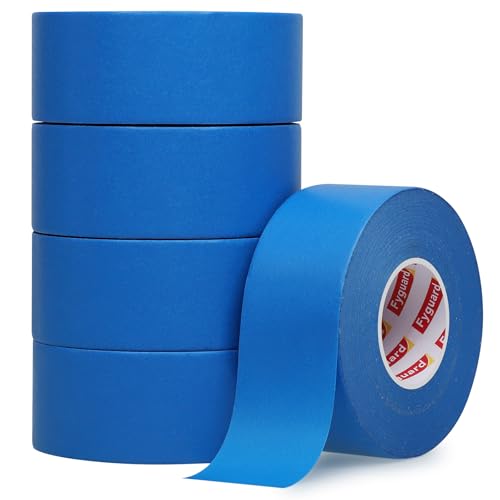 5 Rolls Painters Tape 1.5Inch Wide Blue Painters Tape for Wall Painting