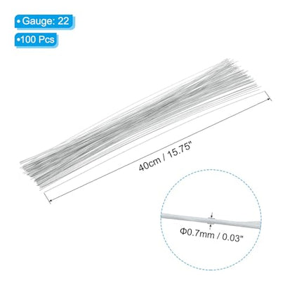22 Gauge 16" Floral Stem Wire
