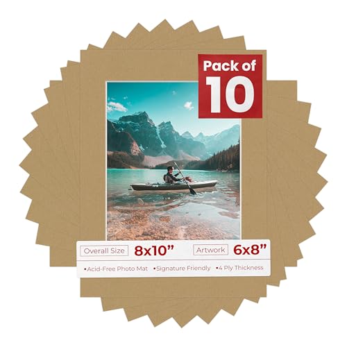 6x8 Mat for 8x10 Frame (10 Count)
