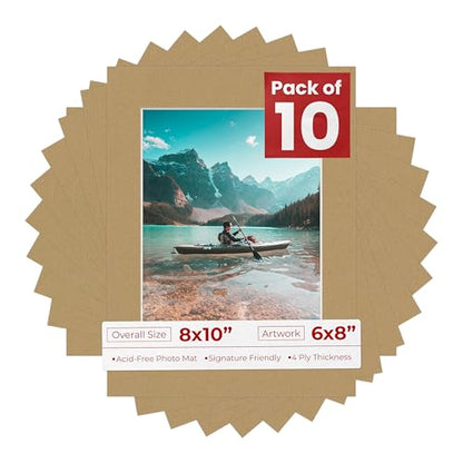 6x8 Mat for 8x10 Frame (10 Count)