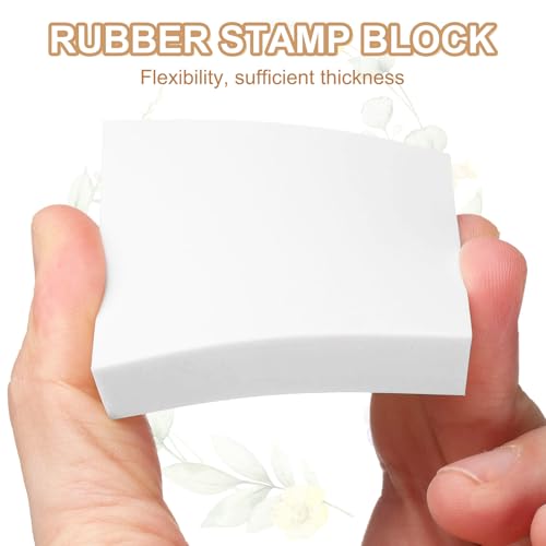 4Pcs 2X2" Rubber Carving Blocks (4 Count)