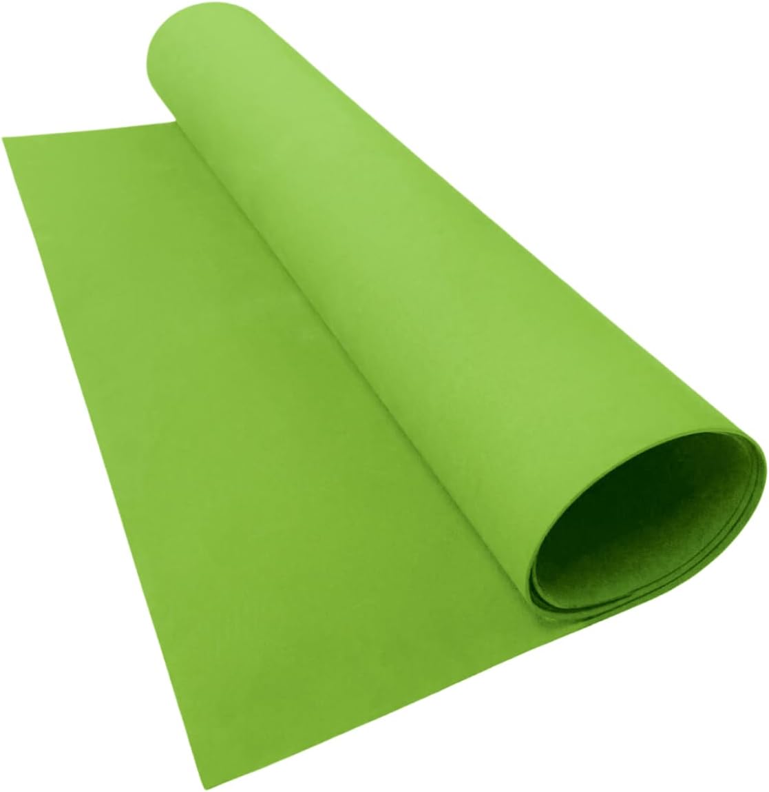 LotusFoam Large 3mm EVA Foam Sheet - 44"x 85" High Density Foam 130 kg/m3 for Cosplay, Costumes, Crafts, Flooring, Outdoor Use - 35 Colors (Key Lime) - Key Lime - Crafty Corner