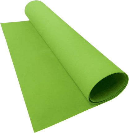 LotusFoam Large 3mm EVA Foam Sheet - 44"x 85" High Density Foam 130 kg/m3 for Cosplay, Costumes, Crafts, Flooring, Outdoor Use - 35 Colors (Key Lime) - Key Lime - Crafty Corner
