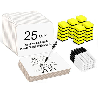 Dry Erase Lapboards (25 Count)