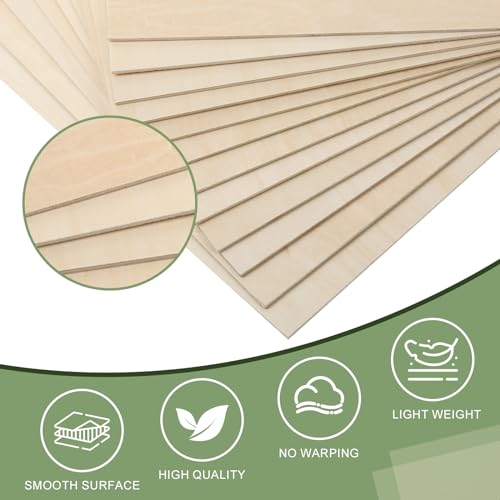 12 Pack Basswood Sheets 1