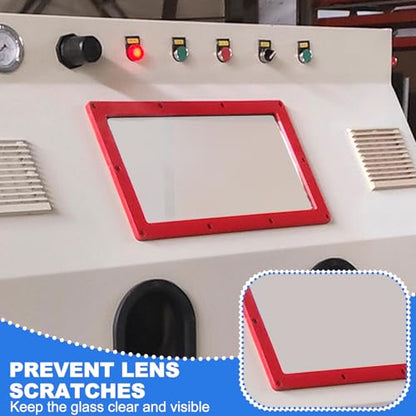 24 Pack Abrasive Blasting Cabinet Lens Cover