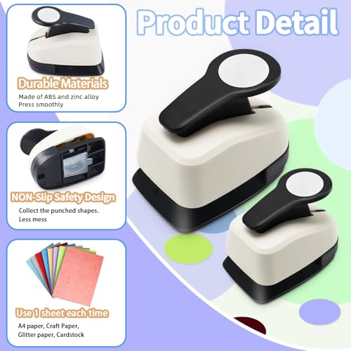 Circle Punch Circle Hole Punch Set (3 Count)
