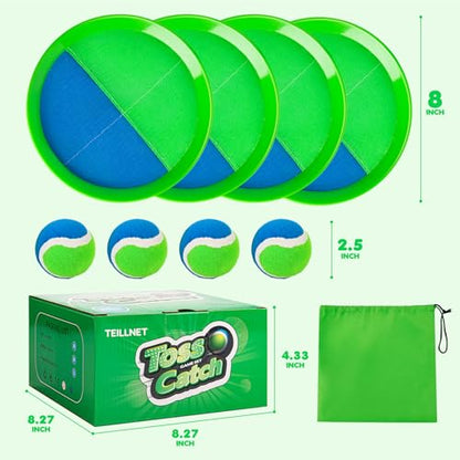 Toss and Catch Ball Set Upgraded (8 Count)