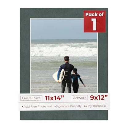 11x14 Mat Bevel Cut for 9x12 Photos