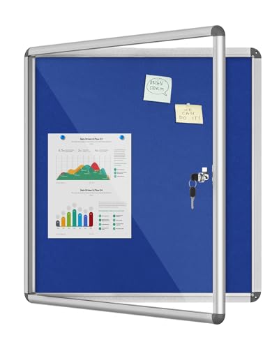 28"x26" Enclosed Bulletin Board