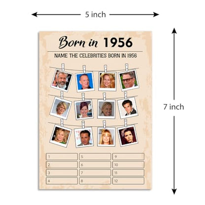 70th Birthday Party Games (30 Count)