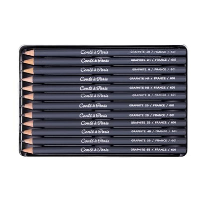 12 Count Assorted Graphite Pencil Drawing Set