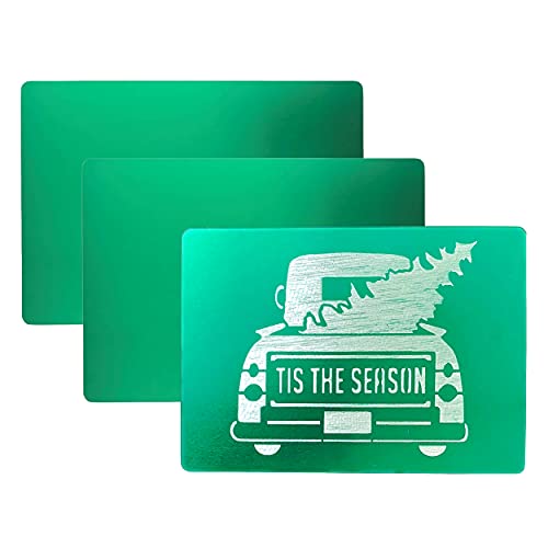 Metal Engraving Sheets for Etching with Maker