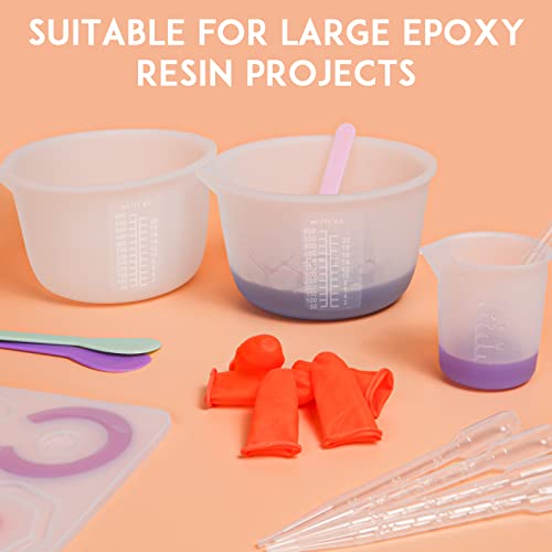 Silicone Resin Measuring Cups