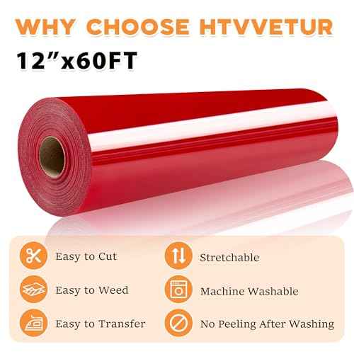 Iron on Vinyl 12Inch by 60ft