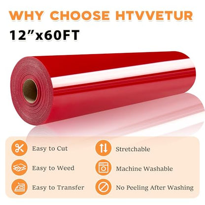 Iron on Vinyl 12Inch by 60ft