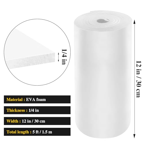 Adhesive Foam Padding Closed Cell EVA Foam Sheets Insulation Board Foam Sheet Pad with Sticky Back
