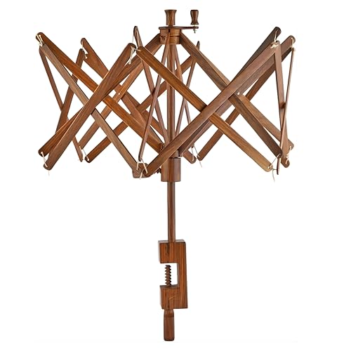 Wooden Umbrella Yarn Swift for Knitting & Crochet
